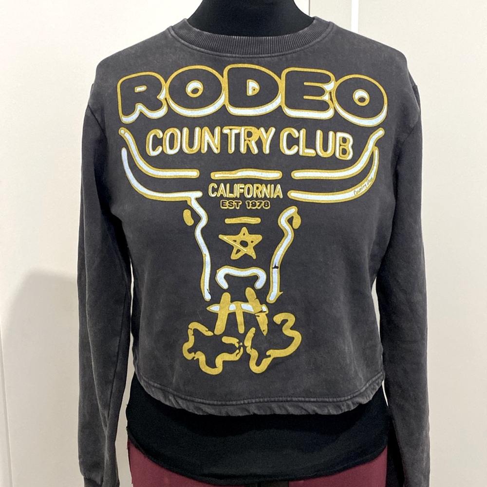 RARE! Rodeo Country Club Crewneck Sweatshirt by Country Deep | Size Medium